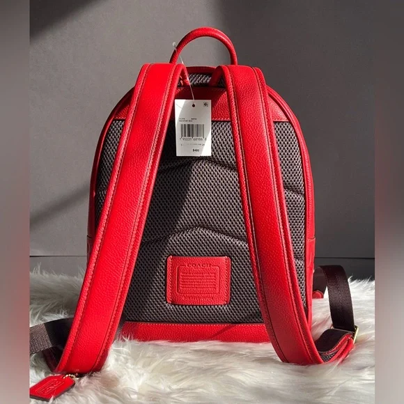 💰SOLD - CC394 - Coach Charter Backpack 24 In Signature Leather - Picture 5 of 15